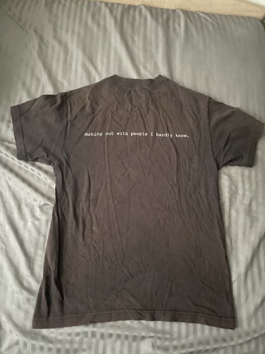 PLEASURES Make Out Skull Тениска Черна