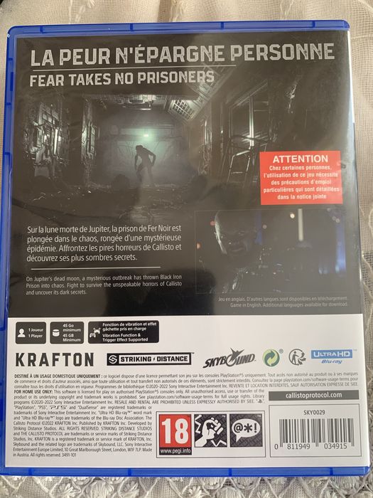 The Callisto protocol