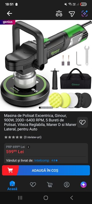 Masina polish orbitala