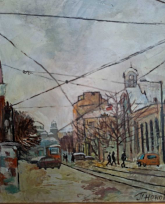 Картина картини Петър Ненов Стара София