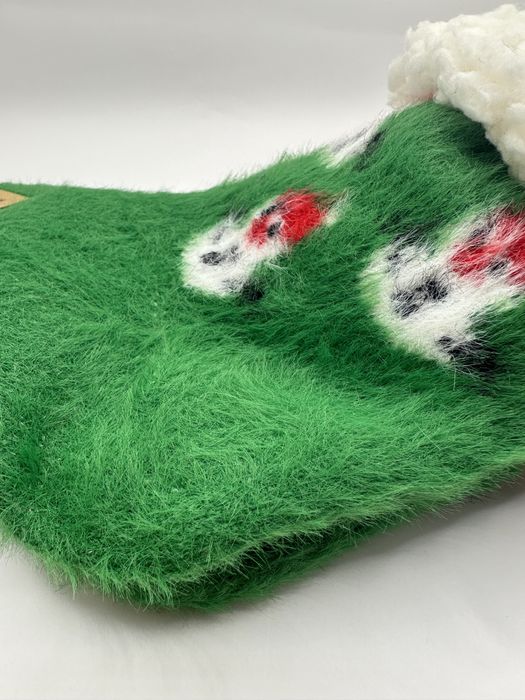 Sosete cu motive de Craciun pentru copii Lungi imblanite Antiderapante