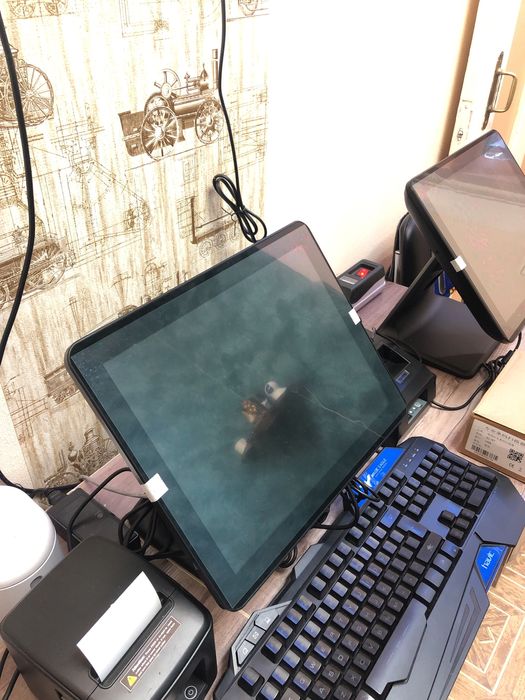 Моноблок Касса,Intel Core i7.  8gb/128gb SSD, Автоматизация