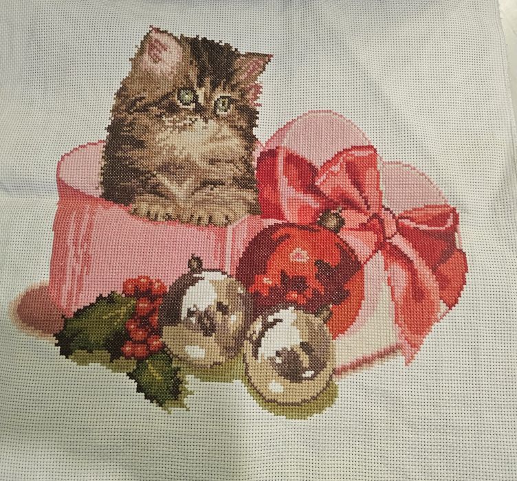 Гоблен коте +Гоблен Пони с рамка за снимка