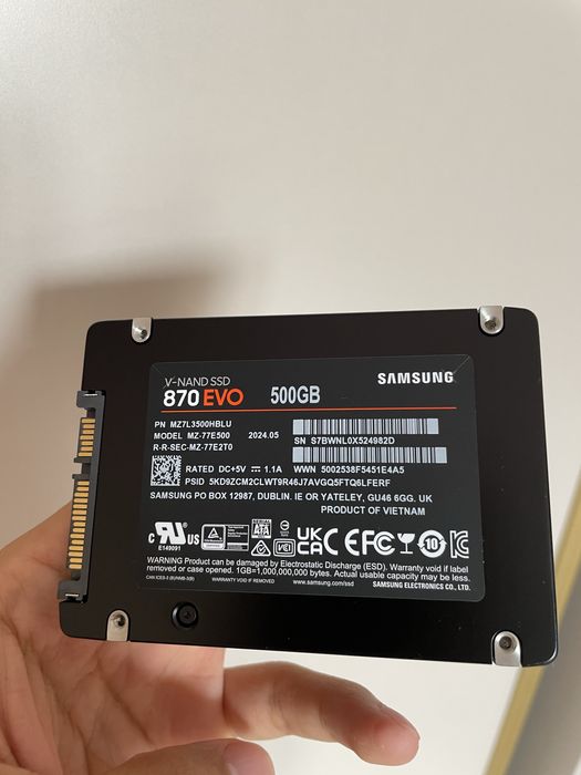 Samsung 870 EVO SSD 500GB