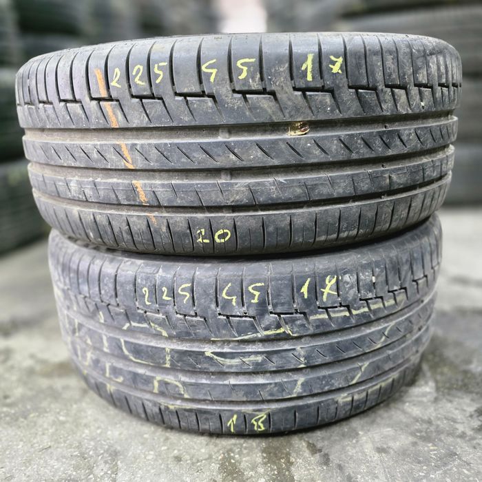 2x 225/45/17 VARA CONTINENTAL Stare excelenta