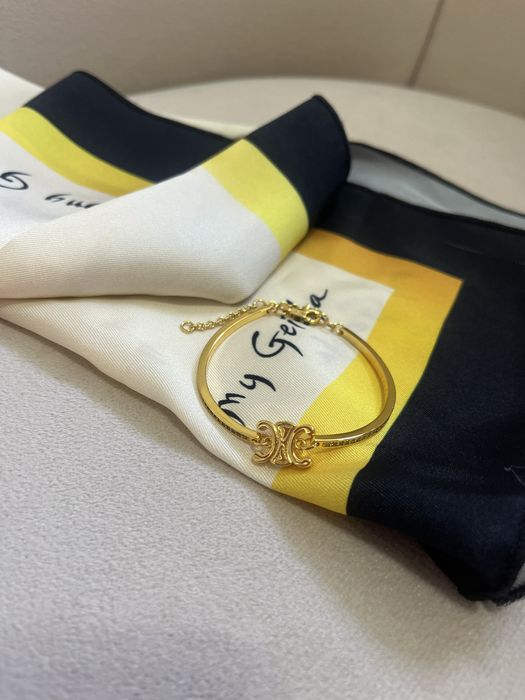 Bratara placata cu aur celine