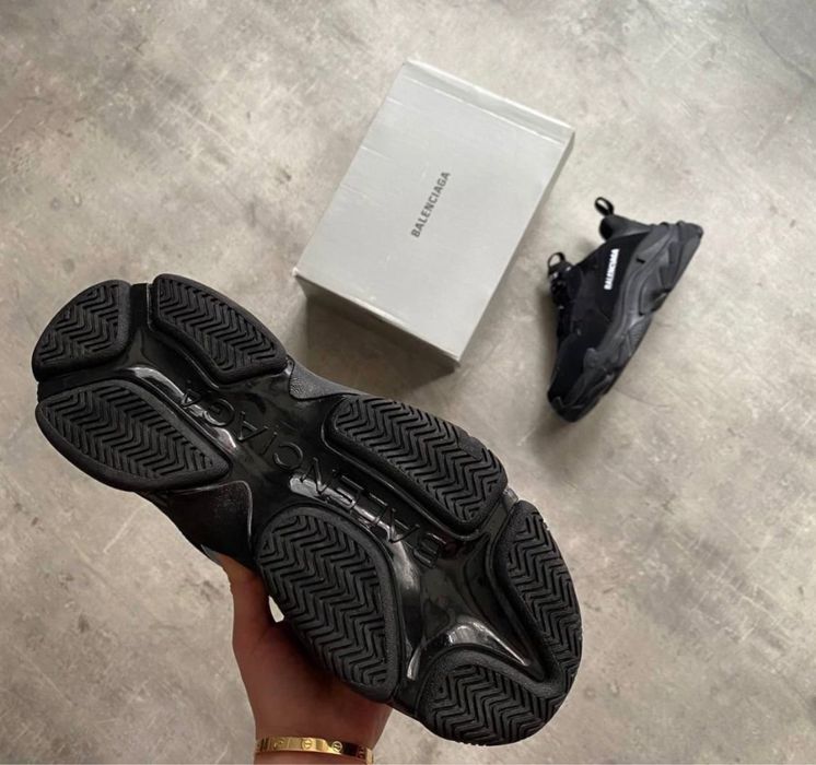 Balenciaga Triple S – Черни