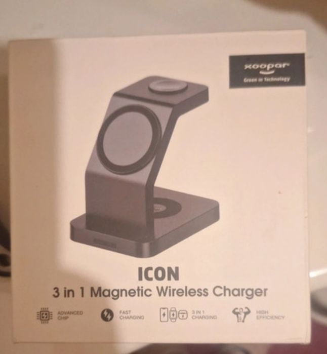 Incarcator wireless 3in1
