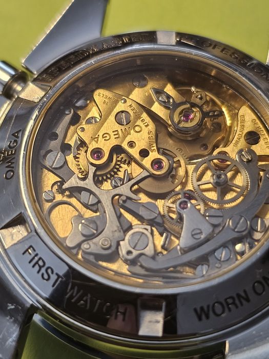 Ceas omega model iconic Moonwatch Hesalite sandwich