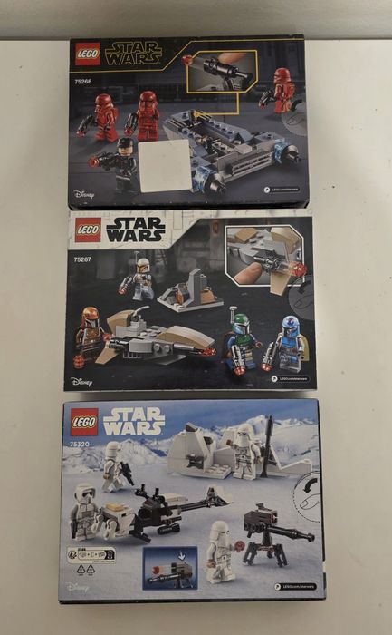 Lego Star Wars Battlepack 75266, 75267, 75320, 75280