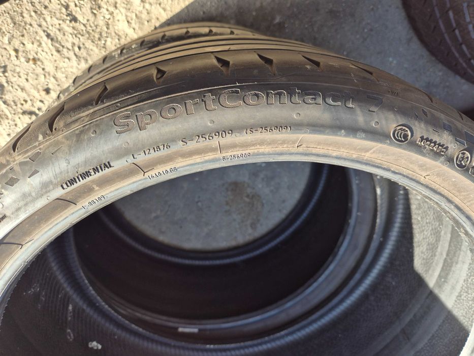 2 Anvelope de VARA - 265/30/20 - Continental 7 - Stare BUNA - DOT 2022