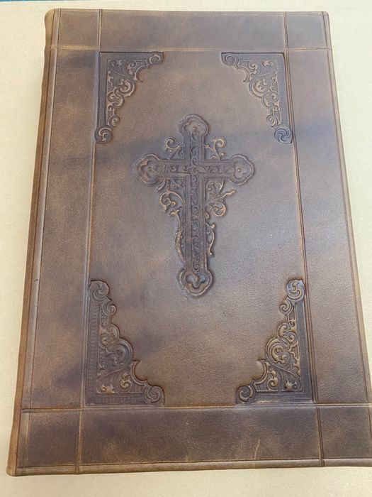 Psaltirea 1895 – Carol I Ediție Facsimil legată in piele naturala de vițel