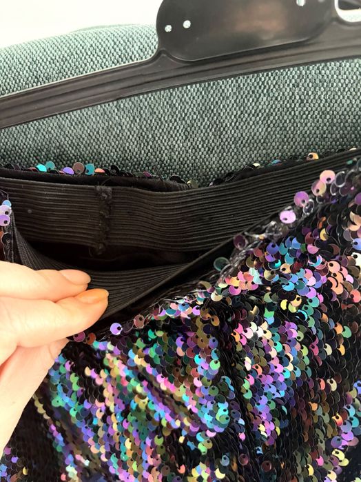 Pantaloni scurți paiete S