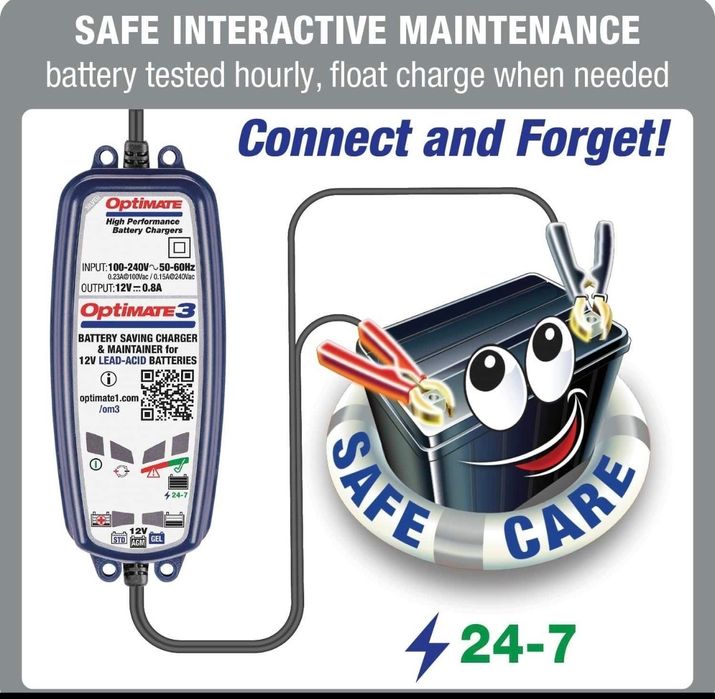 Optimate 3- redresor/tester