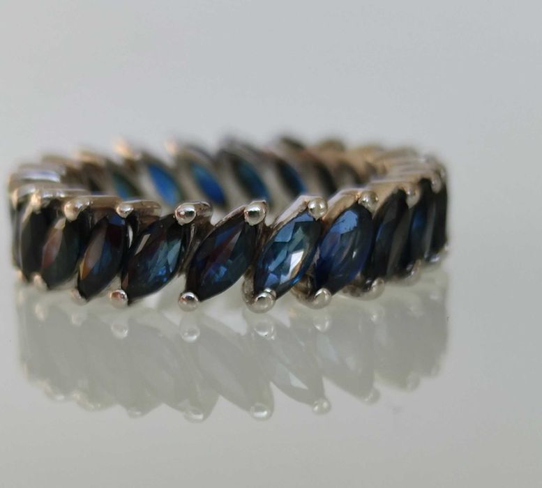 Verigheta platina cu safire 6.0ct