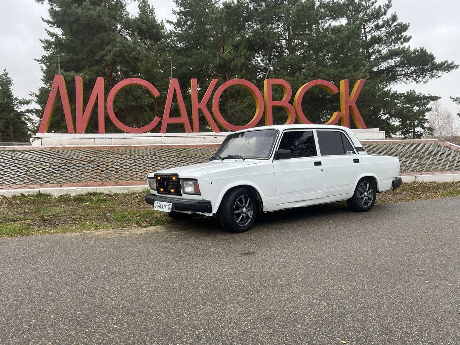 Ваз  21074 на активном ходу