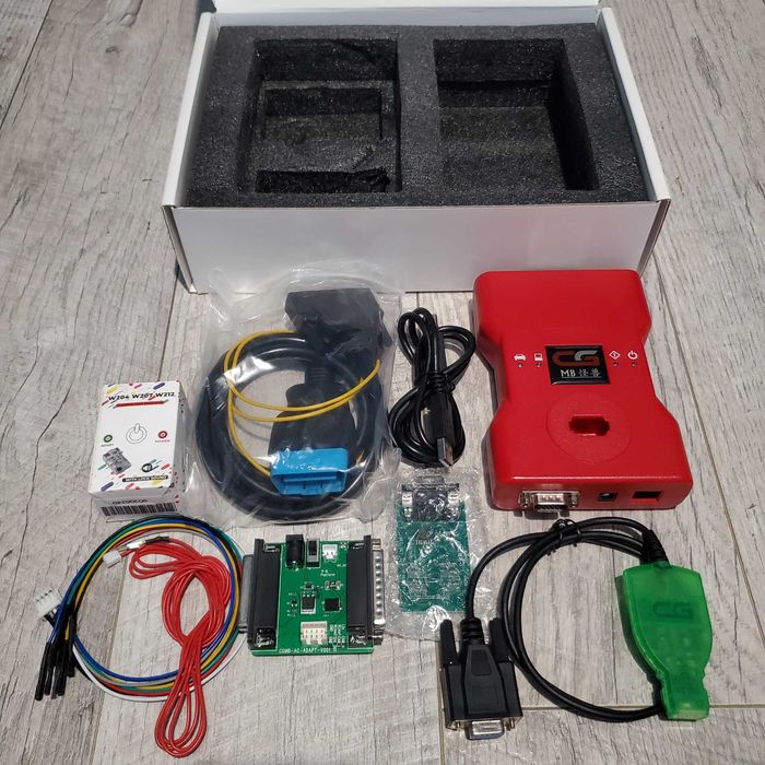 CGDI MB + Emulator ELV + Adaptor NEC + Adaptor AC FAST AKL. Lifetime