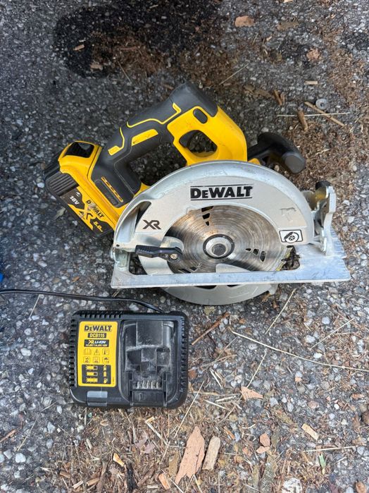 dewalt xr акумулаторен циркуляр 18v