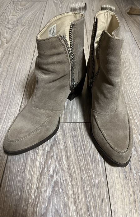 Дамски боти на ток естествен велур G Star Raw номер 40