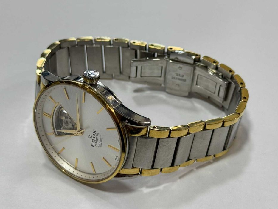 Мъжки Часовник EDOX Les Vauberts Men's Automatic Dress Watch