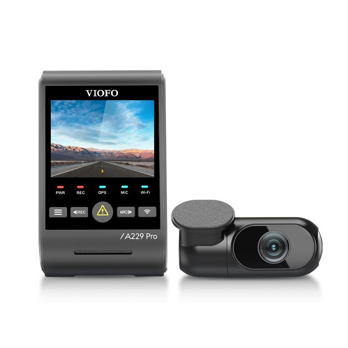 Viofo a229 pro 2ch двуканален видеорегистратор 4k+2k с двоен sony star