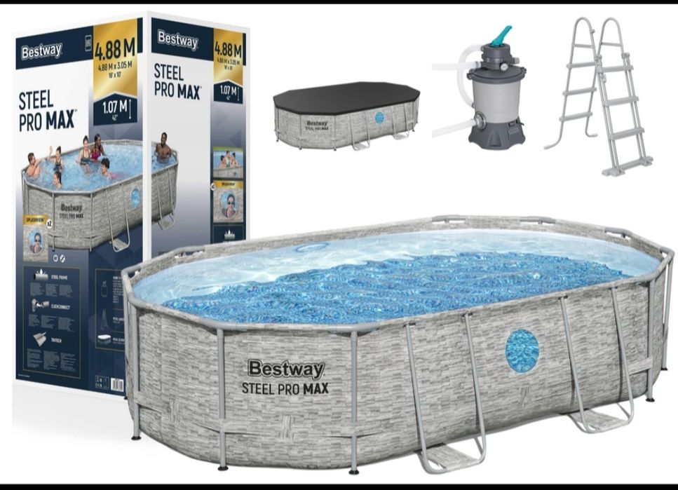Piscina ovala Bestway