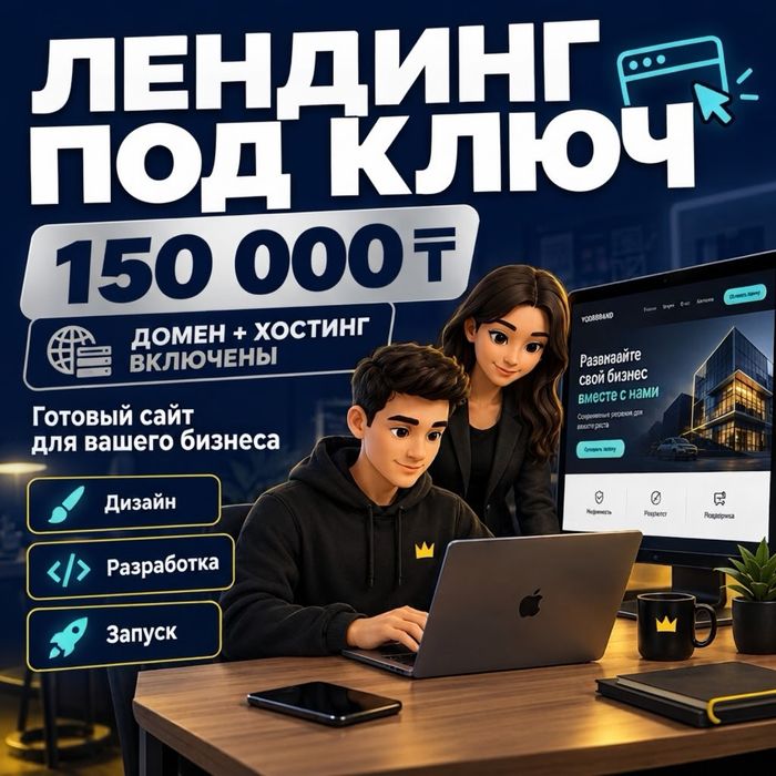 Создание сайта быстро и качественно лендинг landing одностраничник