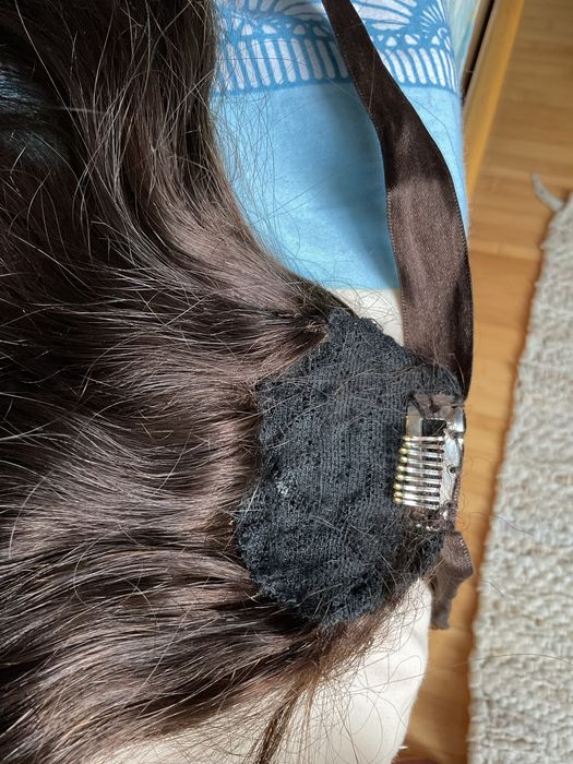 Естествена коса опашка 46 см дълга