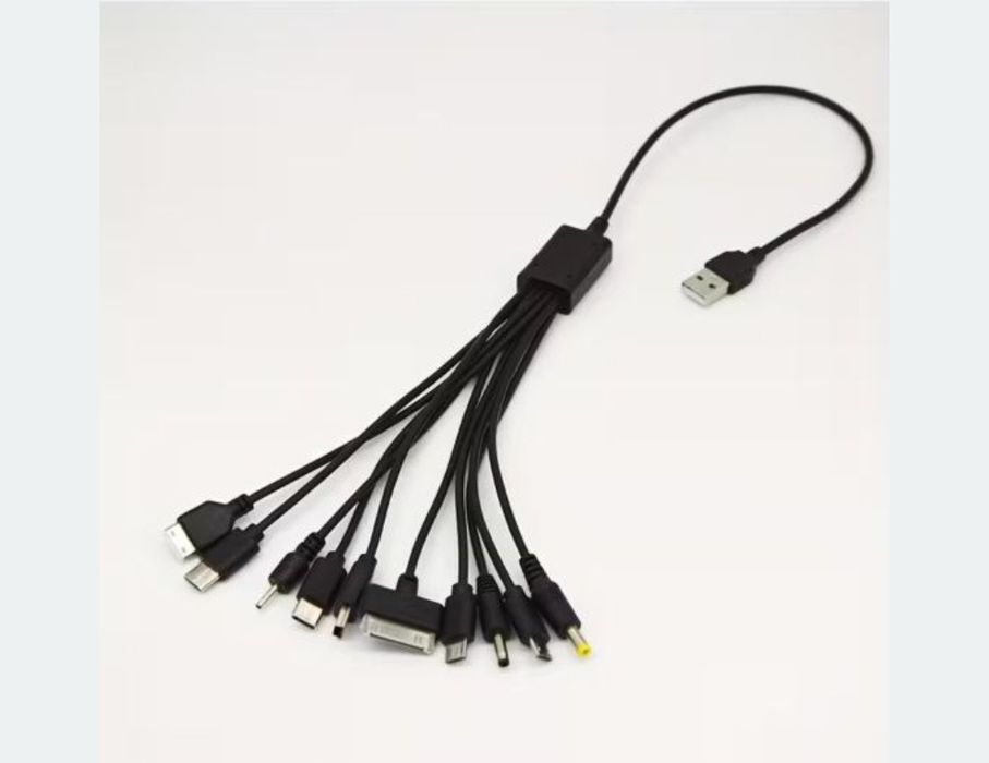 Cablu de încărcare rapidă, 10 in 1