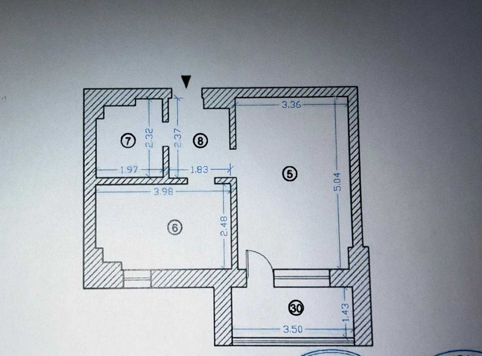 Studio 2 camere decomandat | Faleză Nord | Design interior și amenajare incluse