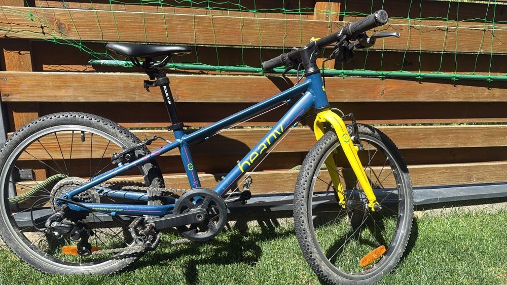 Bicicleta copii Beany ZERO 20, foarte usoara, aluminiu, 7 viteze