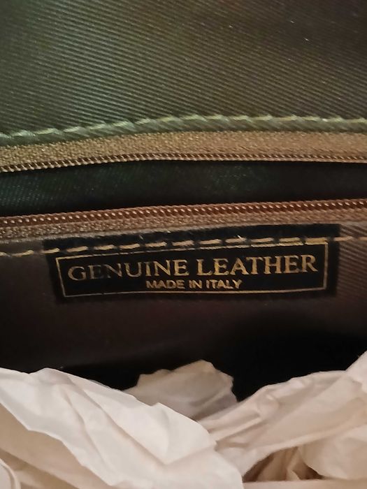 Нова италианска дамска чанта 100 % ест. кожа