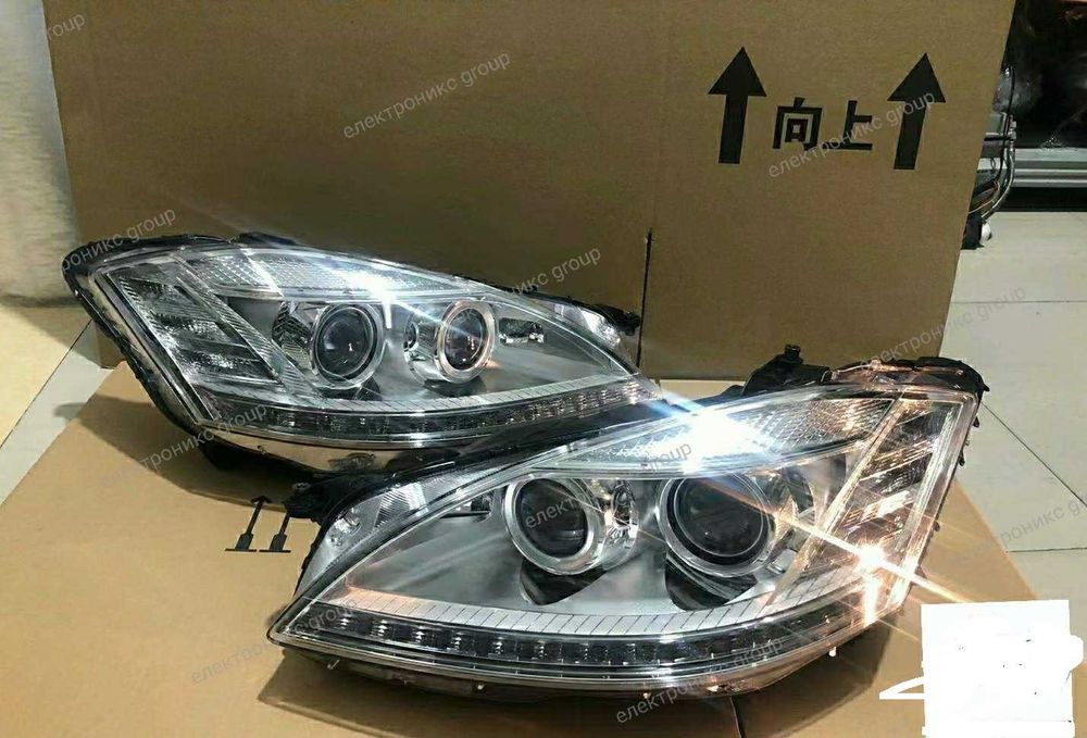 ЛЕД Фарове за Mercedes W221 s class  facelift LED diodni farove фейс