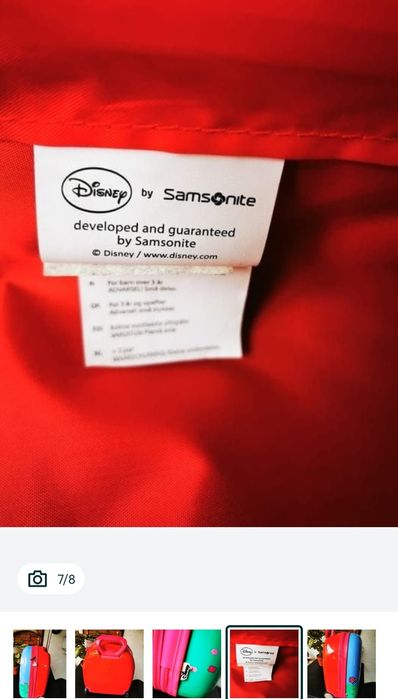 Vand troller mic Samsonite editie limitata Disney stare buna