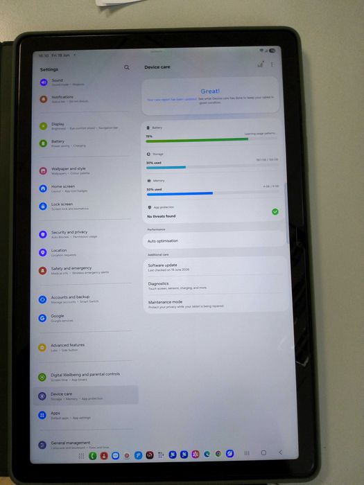 Galaxy tab a9+ 5G 8GB RAM/128GB ROM