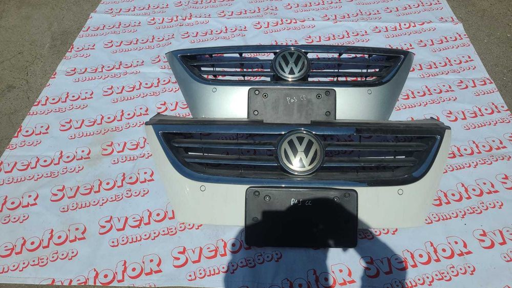 Решетка радиатора, решётка, бампер оригинал VW Passat CC