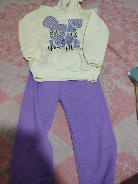 Optom kiyim bolalar va kattalar uchun material palestor