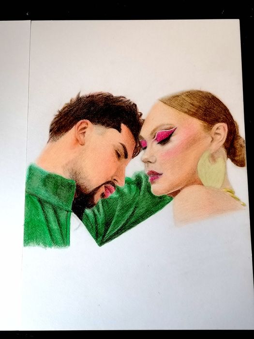 Рисувам портрети по снимка за подарък