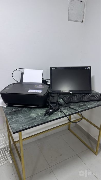 Принтер HP и компьютер прчти новый продаю не дорого