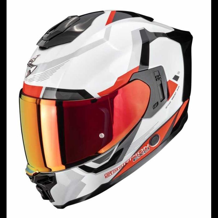 Каска SCORPION EXO-1500 Air Arena White-Red