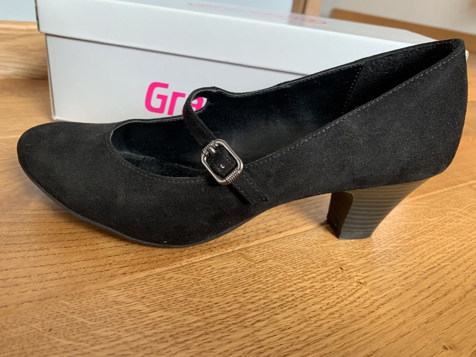 Pantofi piele întoarsă, marimea 37
