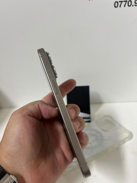 Telefon mobil Apple iPhone 15 Pro Max, 256GB, 5G, Black Titanium, -P-