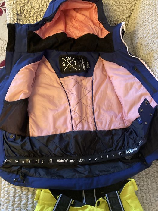 Лыжный костюм для девочки 6-8 лет