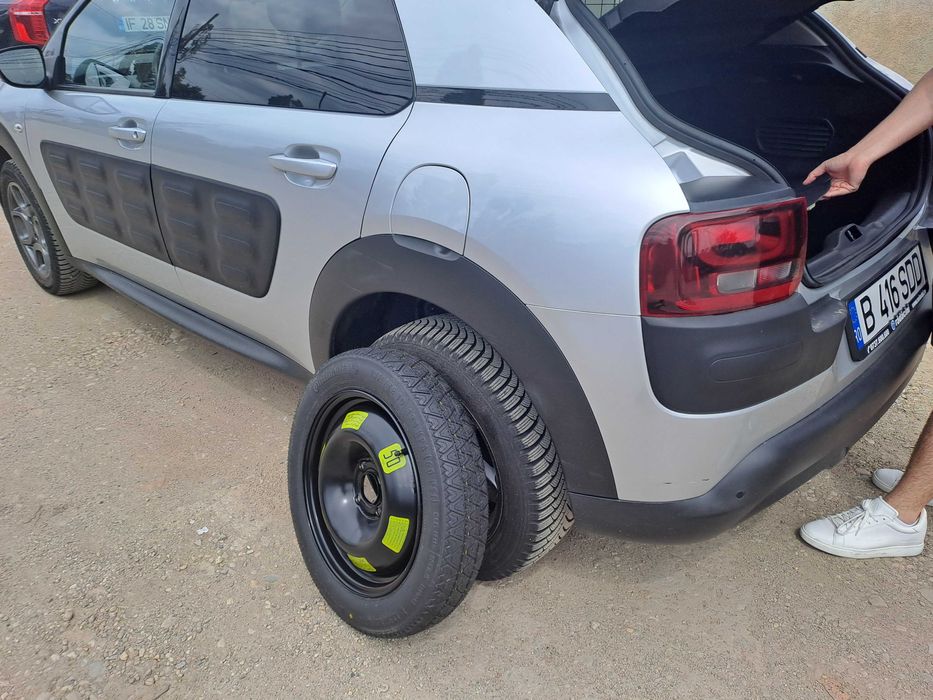 Roata de rezerva Slim Citroen C4 Cactus 4x108 R16 si C3 DS3 DS4