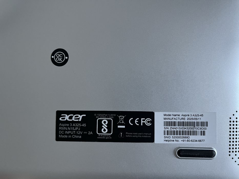 Продам ноутбук acer!