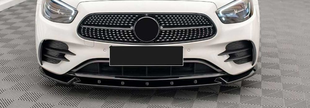 Преден лип спойлер за мерцедес в213 фейс / mercedes w213 lip spoiler