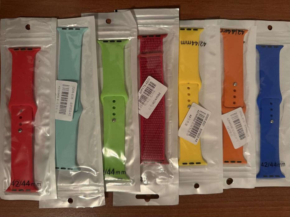 Силиконовые ремешки для Apple Watch