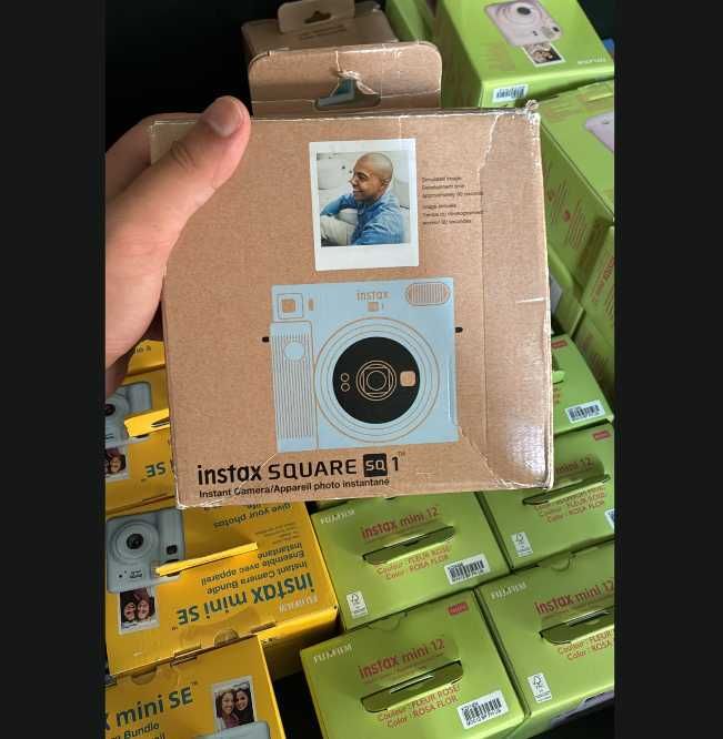 Fujifilm Instax SQ1 Blue фотоапарат | Нов | Нарушена опаковка