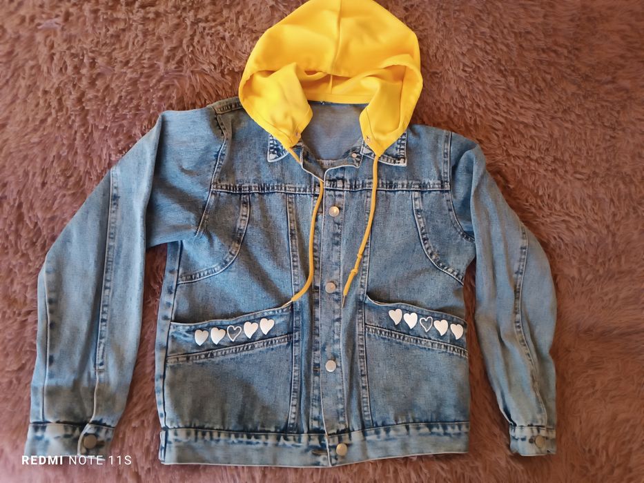 Джинсовка на 11-12 лет до 155см