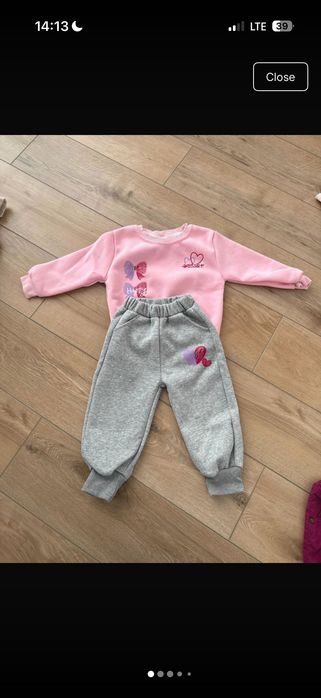 Set pantaloni si bluza. Noi . 2-3 ani